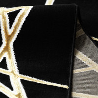 Kusový koberec Allure 1964 black/gold