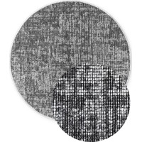 Kusový koberec Brilliance Prisma 106310 Silver Grey z kolekce Elle kruh