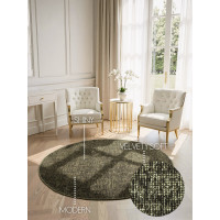 Kusový koberec Brilliance Prisma 106313 Green z kolekce Elle kruh