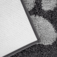 Koberec pro psy SOFT SHAGGY PAW - 45x70 cm - grafitový