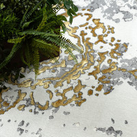 Kusový koberec Allure 1961 gold/white