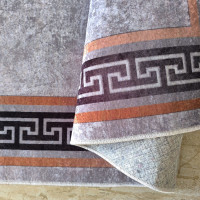 Kusový koberec HONOR New - Greek - hnědý