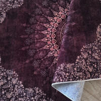 Kusový koberec HONOR New - Mandala - tmavě červený/růžový