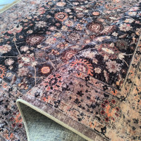 Kusový koberec HONOR New - Fragments - hnědý/šedý