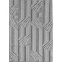 Kusový koberec Helix 2201 silver