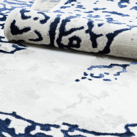 Kusový koberec Allure 1961 white/blue