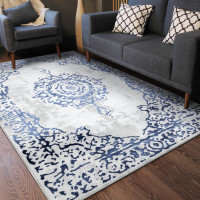 Kusový koberec Allure 1961 white/blue