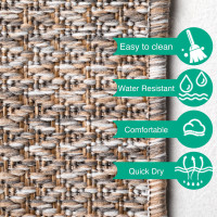 Kusový koberec Zagora 4511 Beige – na ven i na doma