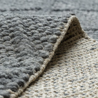 Kusový koberec Tahar 99001K antra