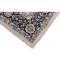 Kusový koberec COLORADO Rim - bílý/modrý, 120x170 cm