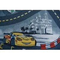 Dětský koberec CARS ŠEDÝ