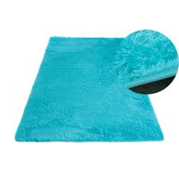 Plyšový koberec TOP - TYRKYSOVÝ