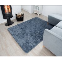 Plyšový koberec TOP - ŠEDÝ