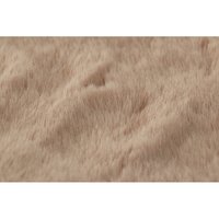 Kusový koberec RABBIT DELUXE - béžový - imitace králičí kožešiny