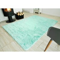 Plyšový koberec TOP - MÁTOVĚ ZELENÝ