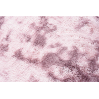 Plyšový koberec SILK Ombre - RŮŽOVÝ