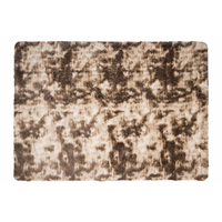 Plyšový koberec SILK Ombre - HNĚDÝ
