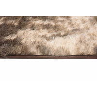 Plyšový koberec SILK Ombre - HNĚDÝ