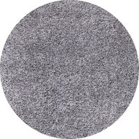 Kusový koberec Life Shaggy 1500 light grey circle