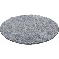 Kusový koberec Life Shaggy 1500 light grey circle