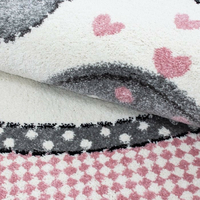 Dětský kusový koberec Kids 570 pink circle