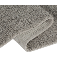 Ručně tkaný kusový koberec Tricolor Polka Dots Grey-Pink