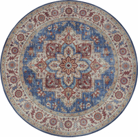 Kusový koberec Asmar 104001 Jeans/Blue circle