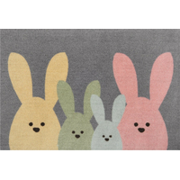Protiskluzová rohožka Printy 104452 Grey, Multicolor