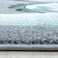 Dětský kusový koberec Bambi 840 blue circle