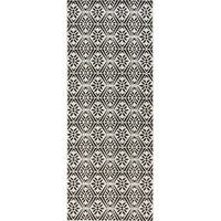 Běhoun Soho 102801 Shwarz-Creme 80x200 cm