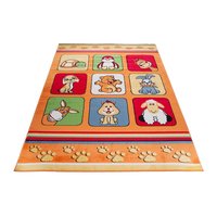 Dětský koberec KLUBÍK - oranžový