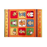 Dětský koberec KLUBÍK - oranžový