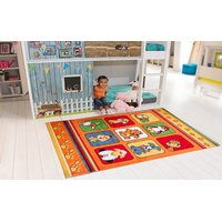 Dětský koberec KLUBÍK - oranžový