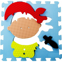 BABY GREAT Pěnové puzzle Piráti SX (30x30)