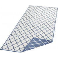 Kusový oboustranný koberec Twin 103119 blue creme