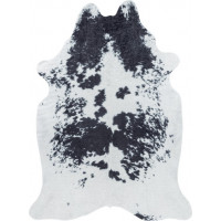 Kusový koberec Etosha 4114 black (tvar kožešiny)