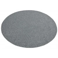 Kusový koberec Braided 105551 Light Grey kruh