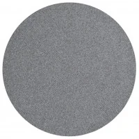 Kusový koberec Braided 105551 Light Grey kruh
