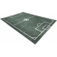 Dětský kusový koberec Bambino 2138 Football green