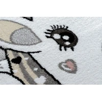 Dětský kusový koberec Petit Unicorn grey