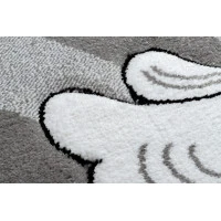 Dětský kusový koberec Petit Unicorn grey