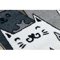 Dětský kusový koberec Fun Gatti Cats multi