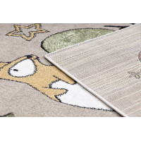 Dětský kusový koberec Fun Forester beige