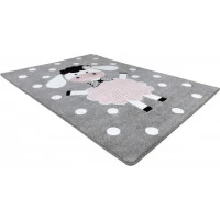 Dětský kusový koberec Petit Dolly sheep grey