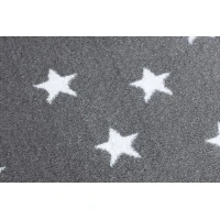 Dětský kusový koberec Petit Cloud stars grey