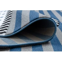 Dětský kusový koberec Petit Marine anchor sea blue