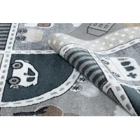 Dětský kusový koberec Fun Strade grey