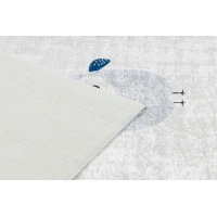 Dětský kusový koberec Bambino 1161 Owls grey