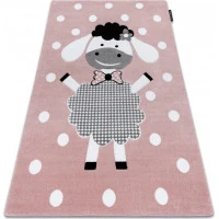 Dětský kusový koberec Petit Dolly sheep pink
