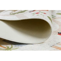 Dětský kusový koberec Bambino 1165 Zoo beige